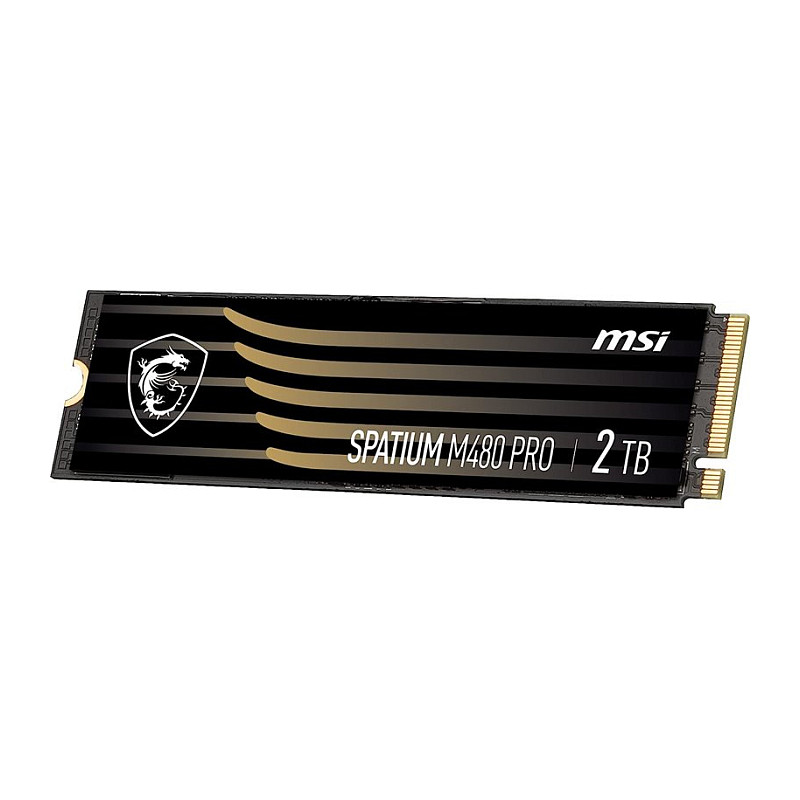 MSI Spatium M480 PRO PCIE 4.0 NVME M.2 2TB internal solid state drive Interne SSDs