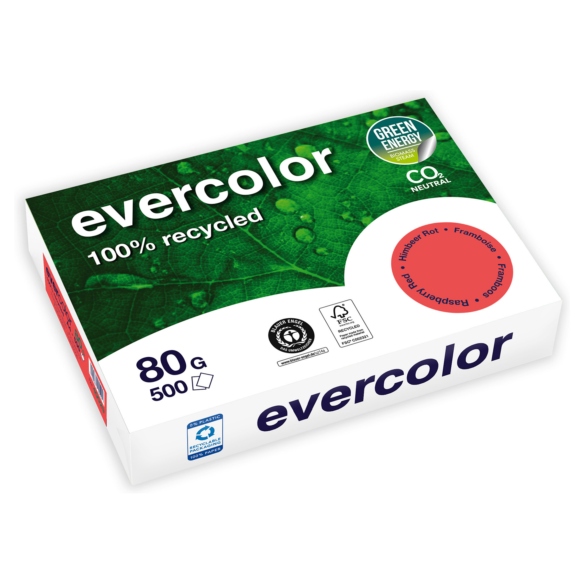 Clairefontaine EVERCOLOR 40259C 500 Blätter A4 (210x297 mm) Papier