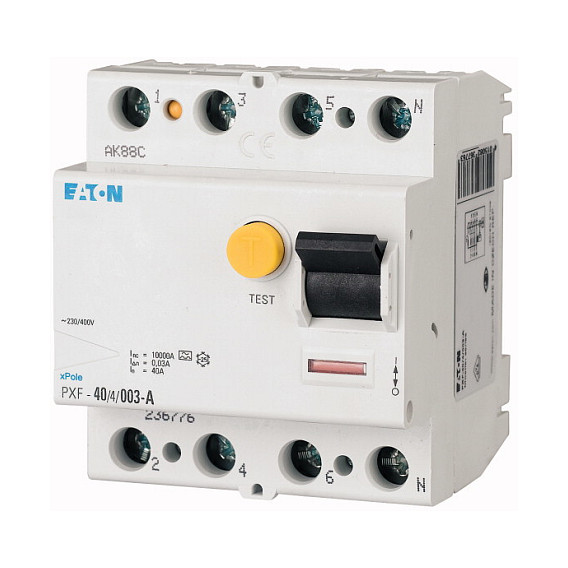 EATON PXF-40/4/03-A FI-Schalter 236778 40A 4p 300mA Typ A 236778