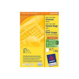 Avery Multi-Function Labels Zubehör Drucker