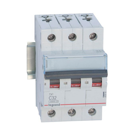 Legrand 403548 TX3 LS-Schalter C 32A 3-polig 6kA 400VAC 3TE