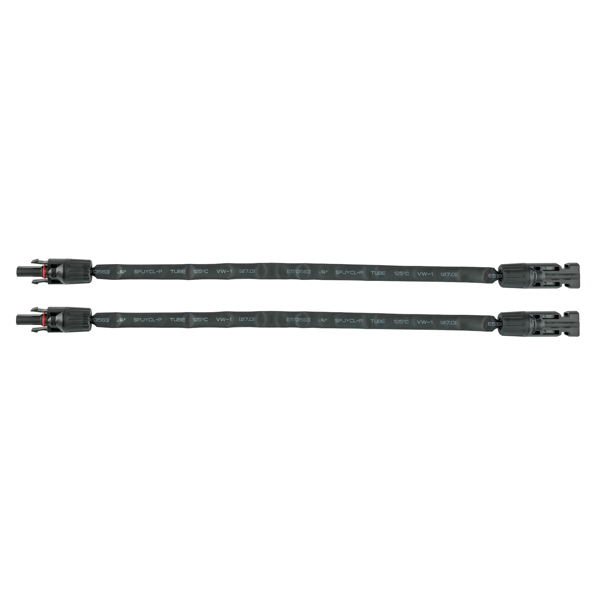 kabelmeister Solar-Fensterdurchführung MC4 schwarz 30cm