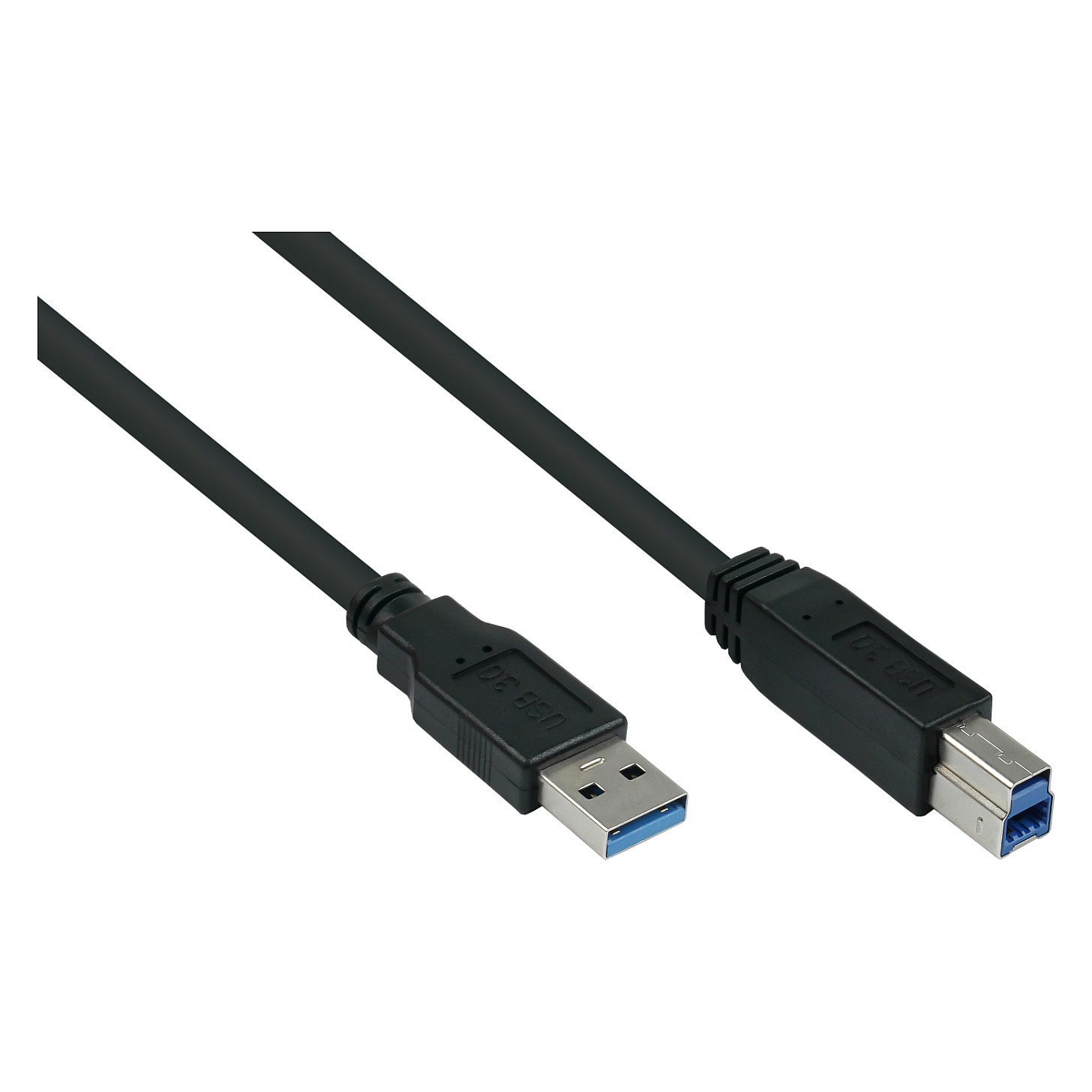 kabelmeister USB3.0 Kabel A-A UL schwarz 0,5m