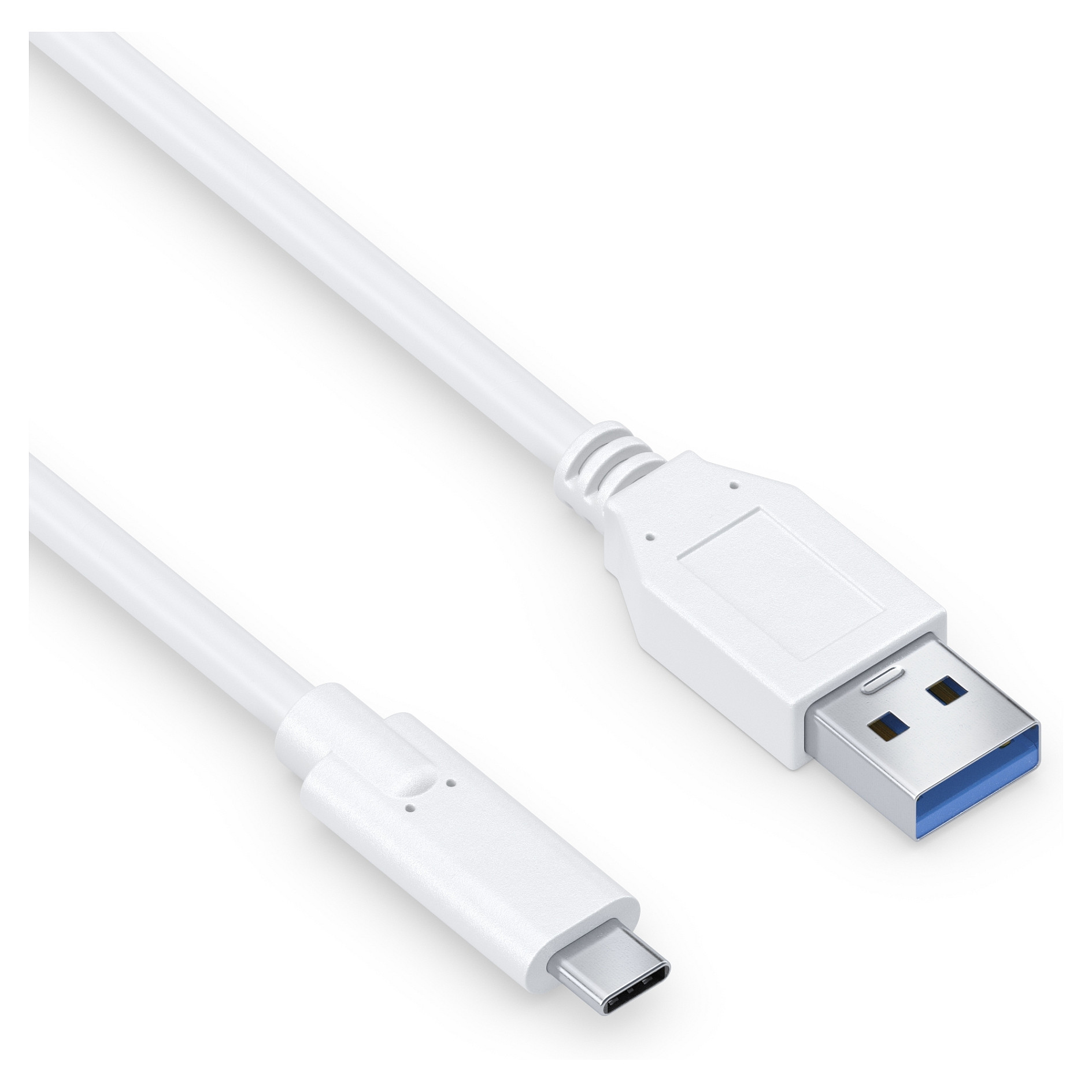 PureLink USB-C auf USB-A Kabel - 3.1 Gen 1, 3A, 5G - iSerie - wei - 1,50m