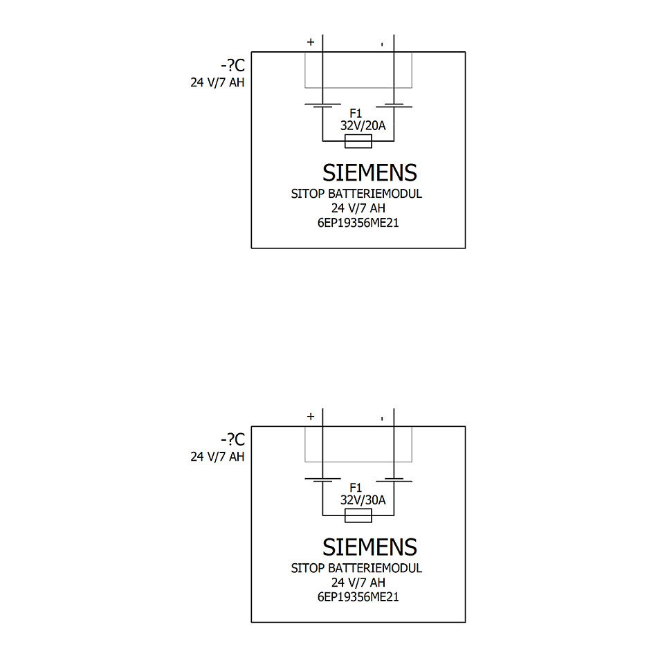 Siemens 6EP1935-6ME21 UPS battery
