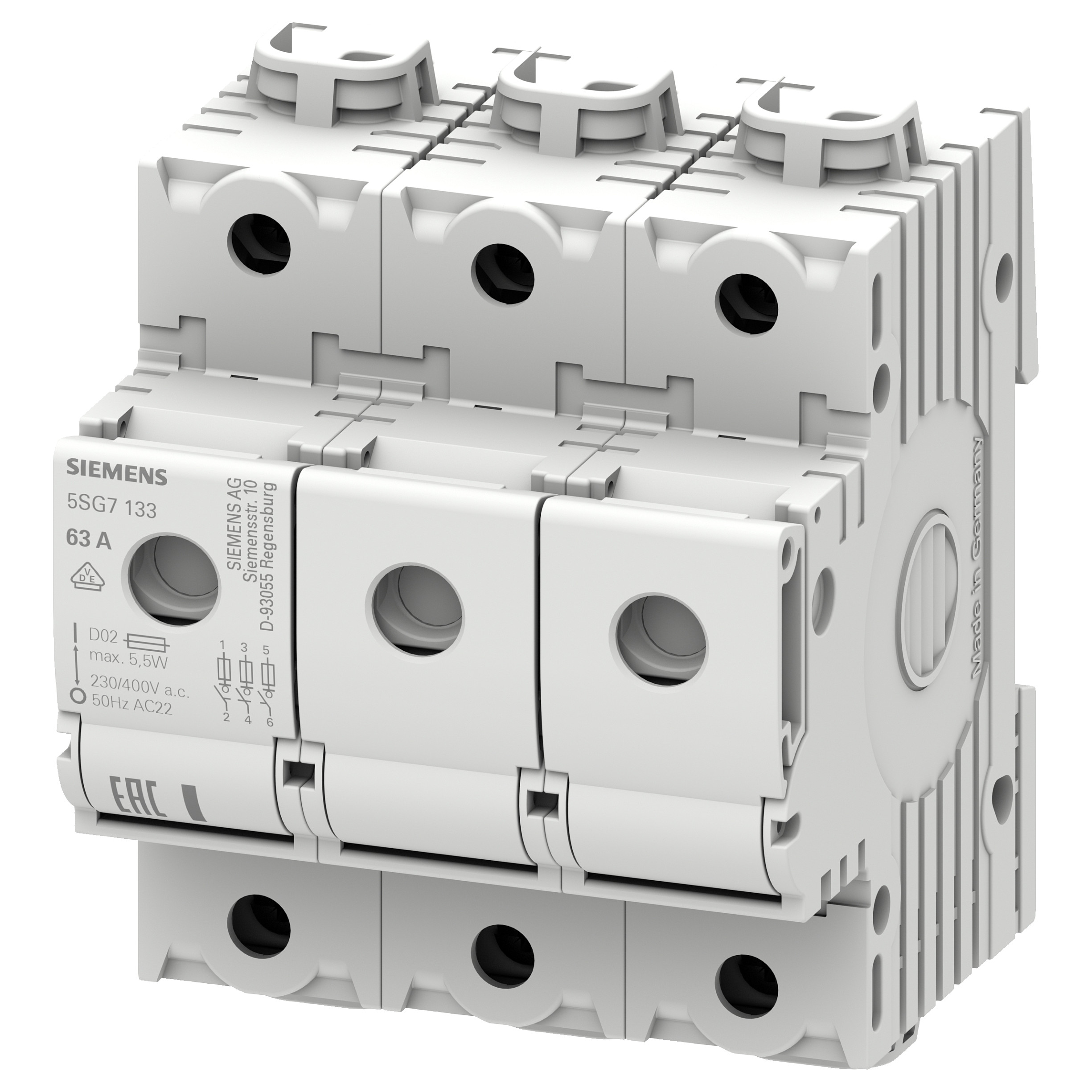 Siemens 5SG7133 circuit breaker Elektroinstallation