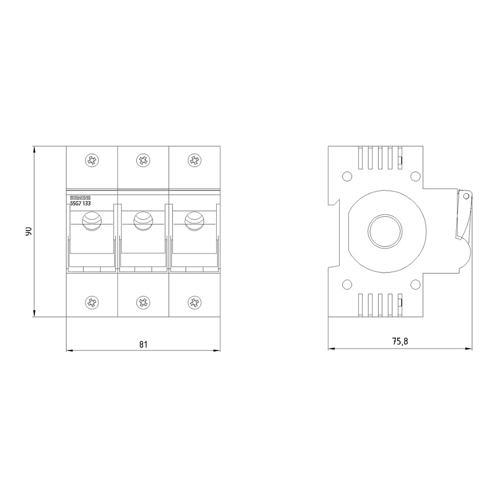 Siemens 5SG7133 circuit breaker