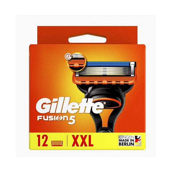 Gillette Rasierklingen FUSION 5, 12 St. Körperpflege