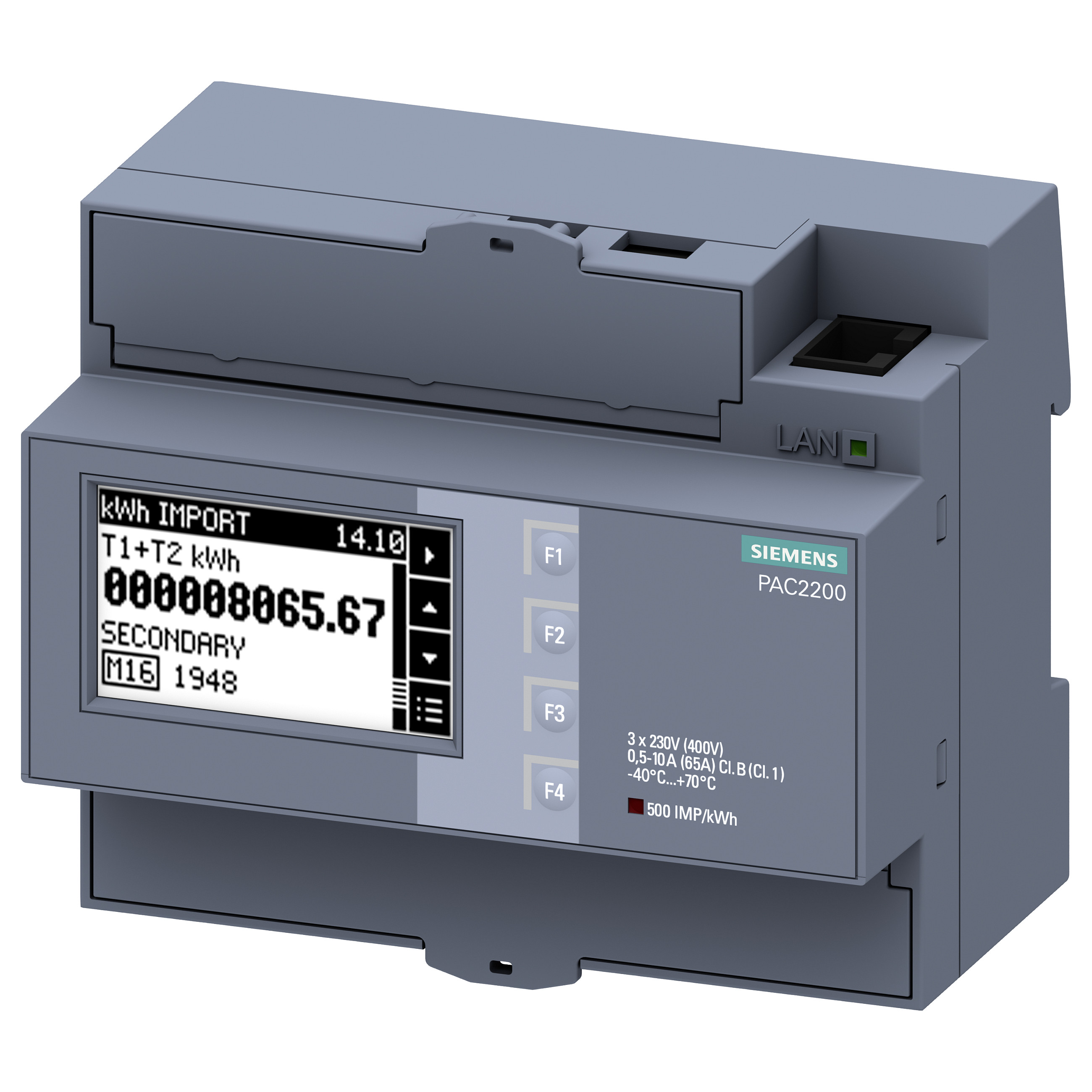 Siemens 7KM2200-2EA40-1JA1 electric meter