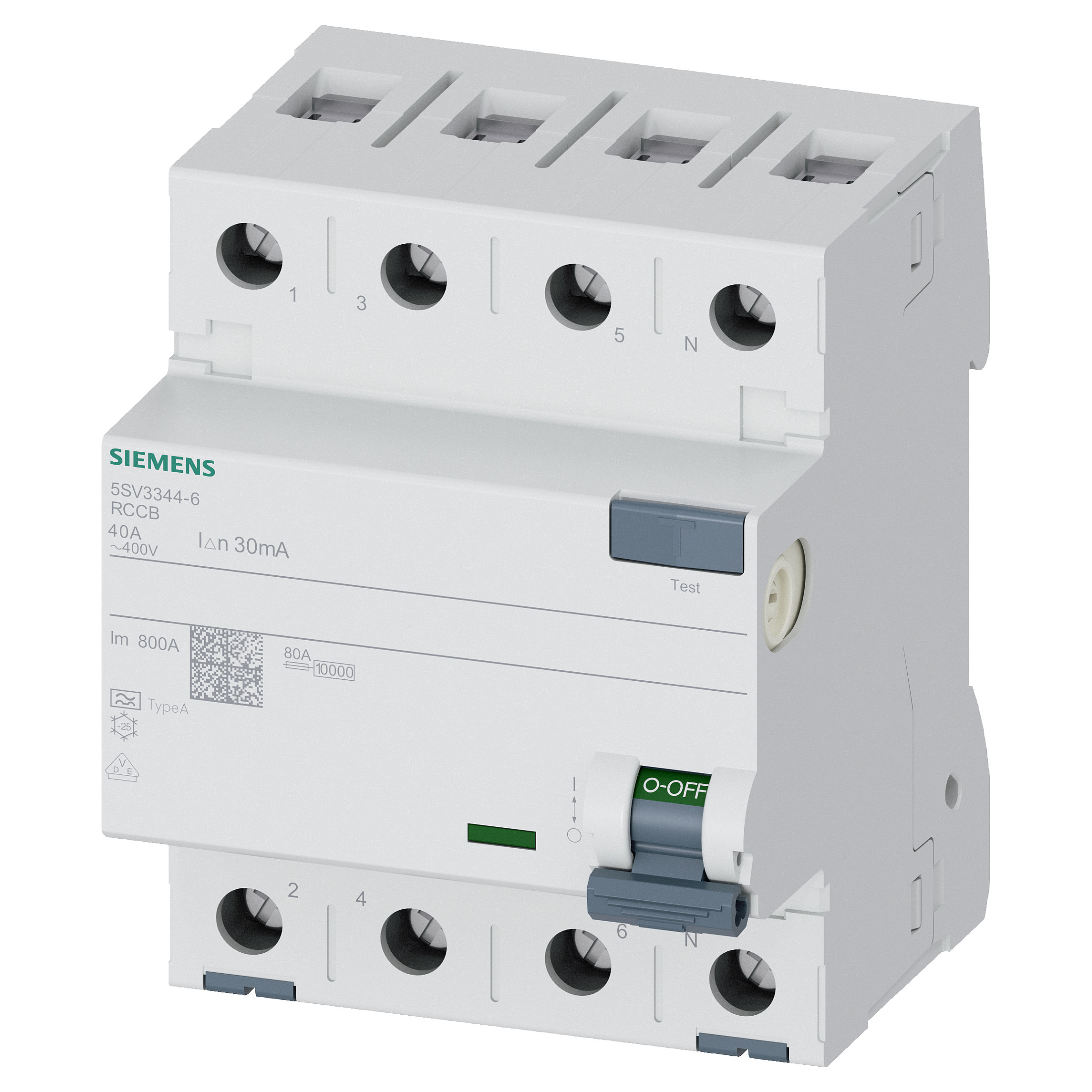 Siemens 5SV3344-6 circuit breaker Elektroinstallation
