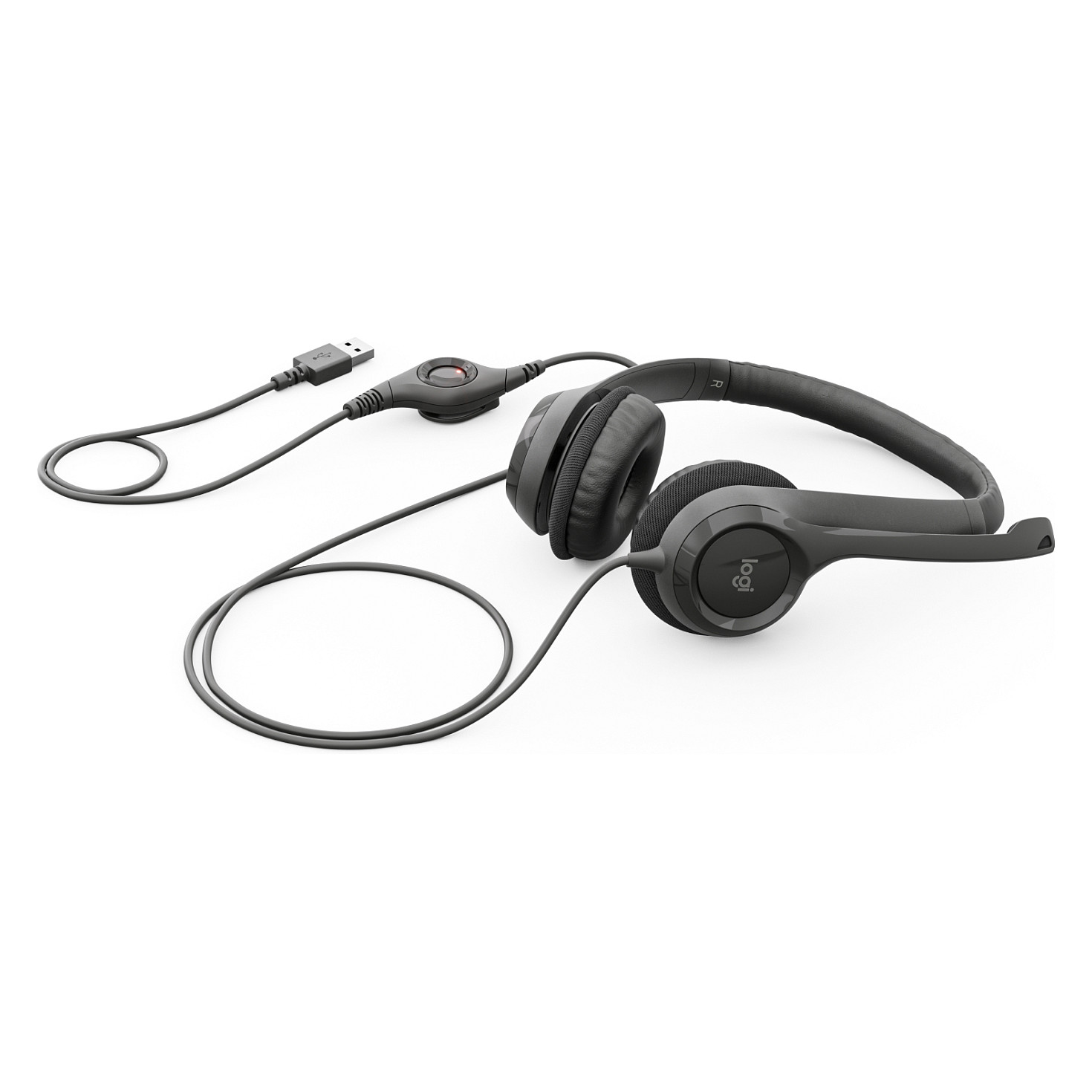 Logitech USB Headset H390 - Headset - On-Ear Kopfhörer & Headsets