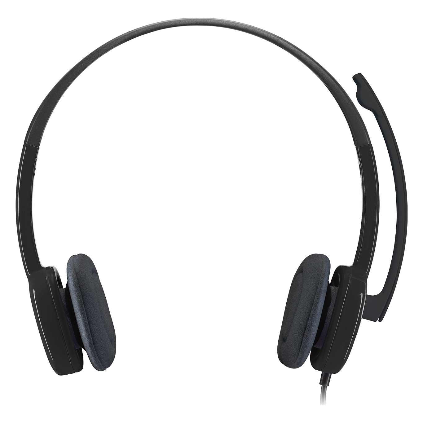 Logitech H150 stereo headset, wired, office/call centre, 20 - 20000 Hz, 80 g, headphones, black