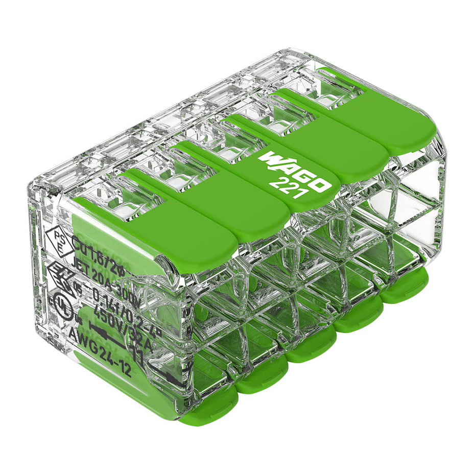 Wago 221-430 terminal block Werkzeuge