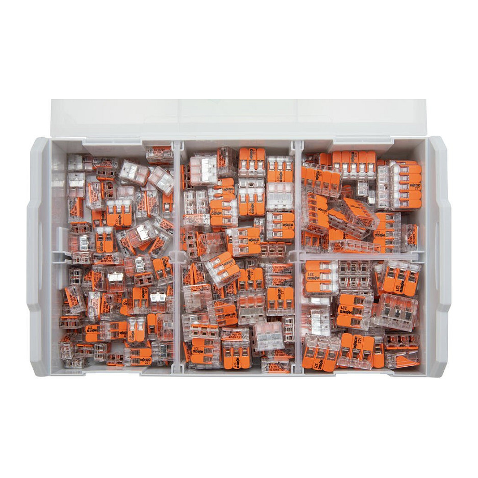 Wago Verbindungsklemmen Set L-BOXX® Mini Serie 221 - 4mm² + 6mm²
