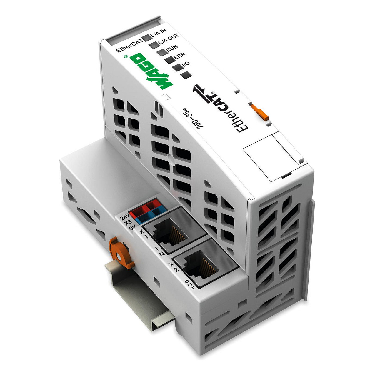 WAGO 750-354 EtherCAT Feldbuskoppler Elektroinstallation
