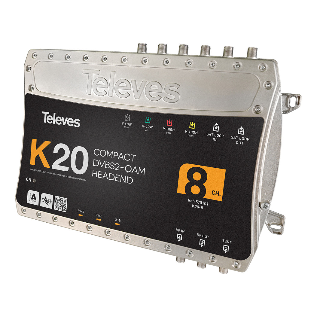 Televes K20 Elektroinstallation