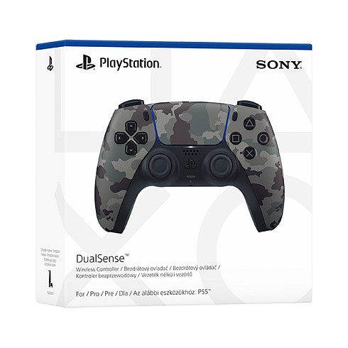 Sony DualSense v3 Game Pad kabellos Bluetooth Gray Camo PS719023708 Joysticks/-pads/-wheels