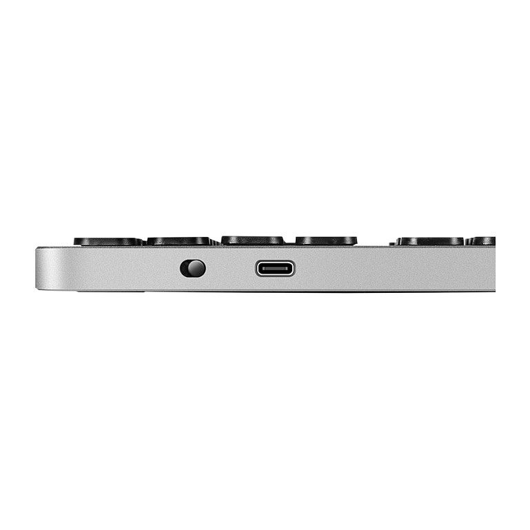 Logilink Wireless Multi-Device-Tastatur BT 5.0, grau