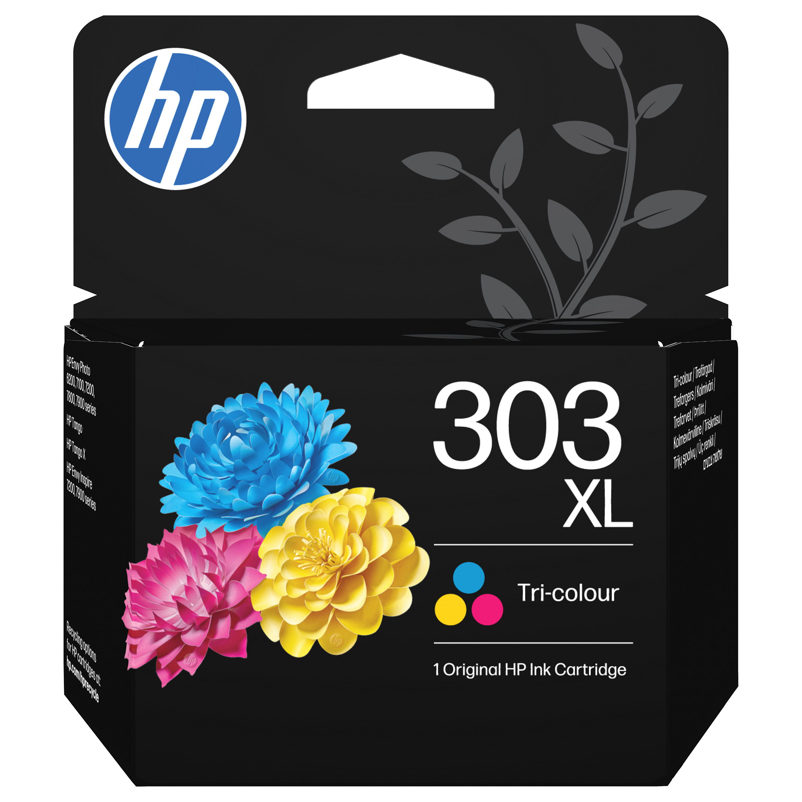 HP 303XL High Yield Tri-color Original Ink Cartridge Cyan, Magenta, Gelb 415Seiten Tinte