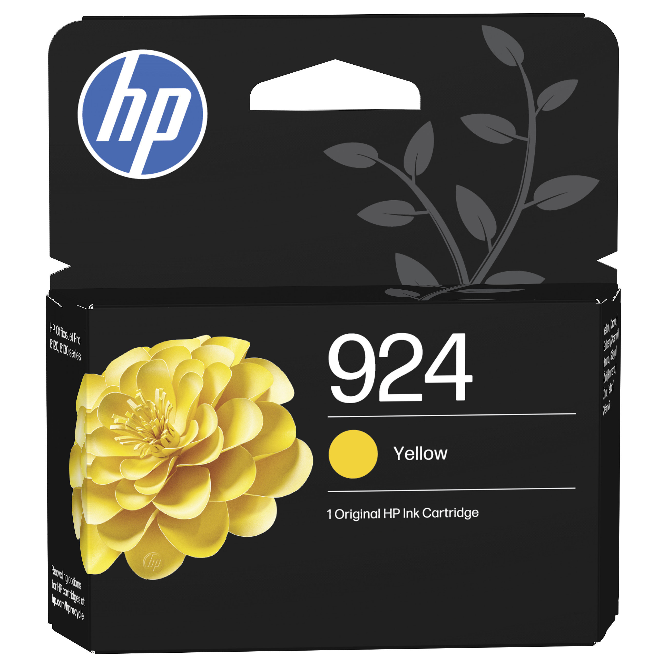 HP 924 Yellow Original Ink Cartridge Gelb 400Seiten