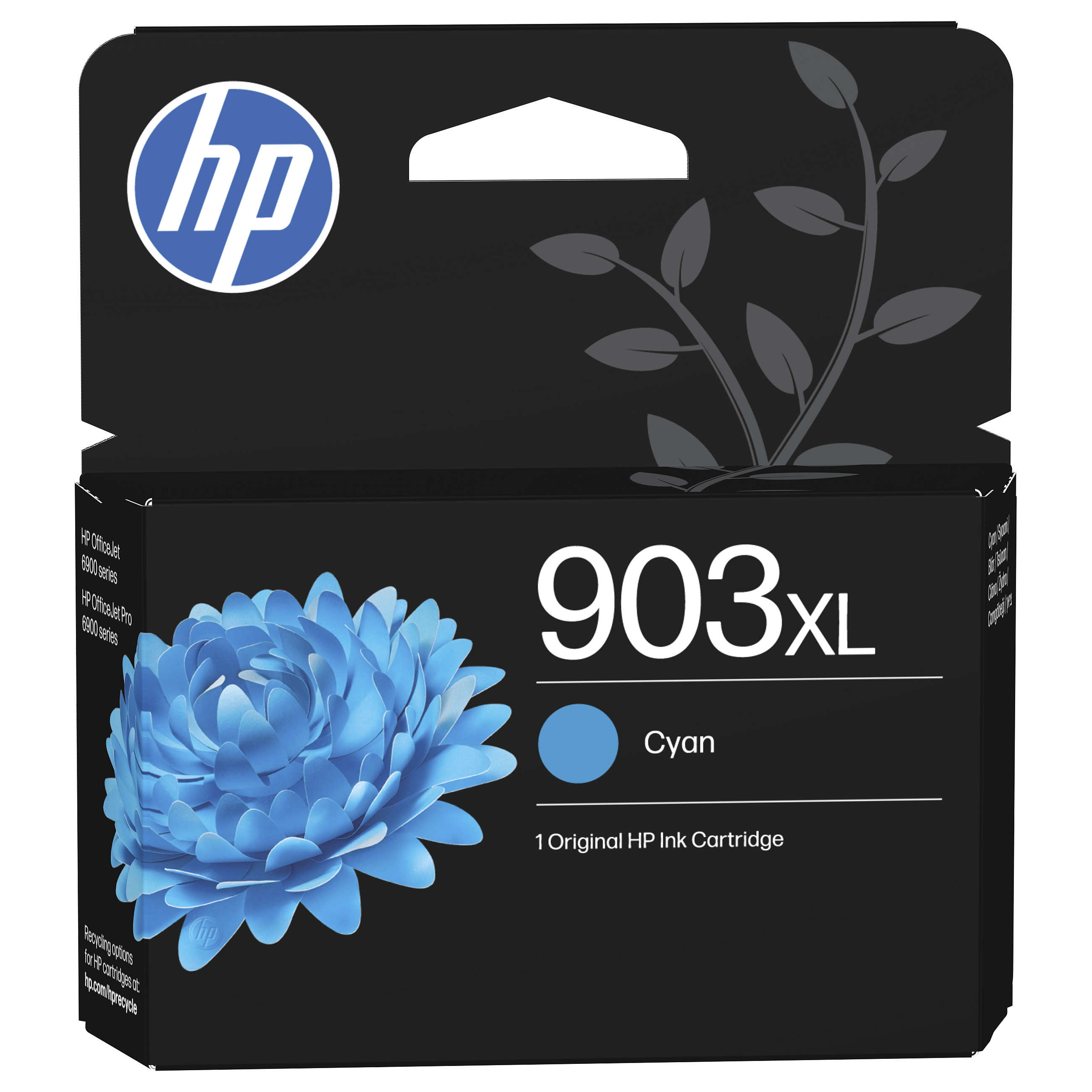 HP 903XL High Yield Cyan Original Ink Cartridge Cyan 8,5ml 750Seiten Tinte
