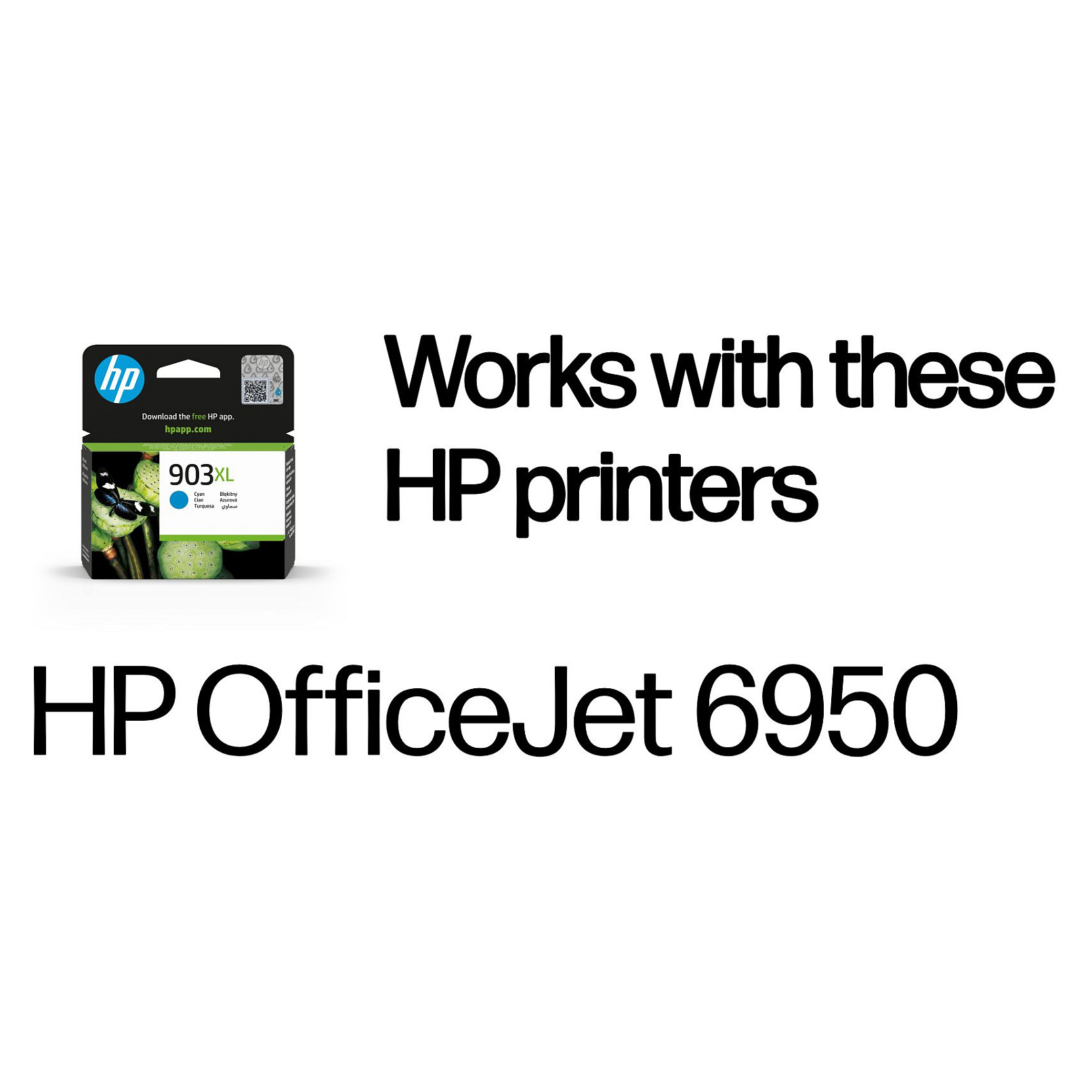 HP 903XL High Yield Cyan Original Ink Cartridge Cyan 8,5ml 750Seiten