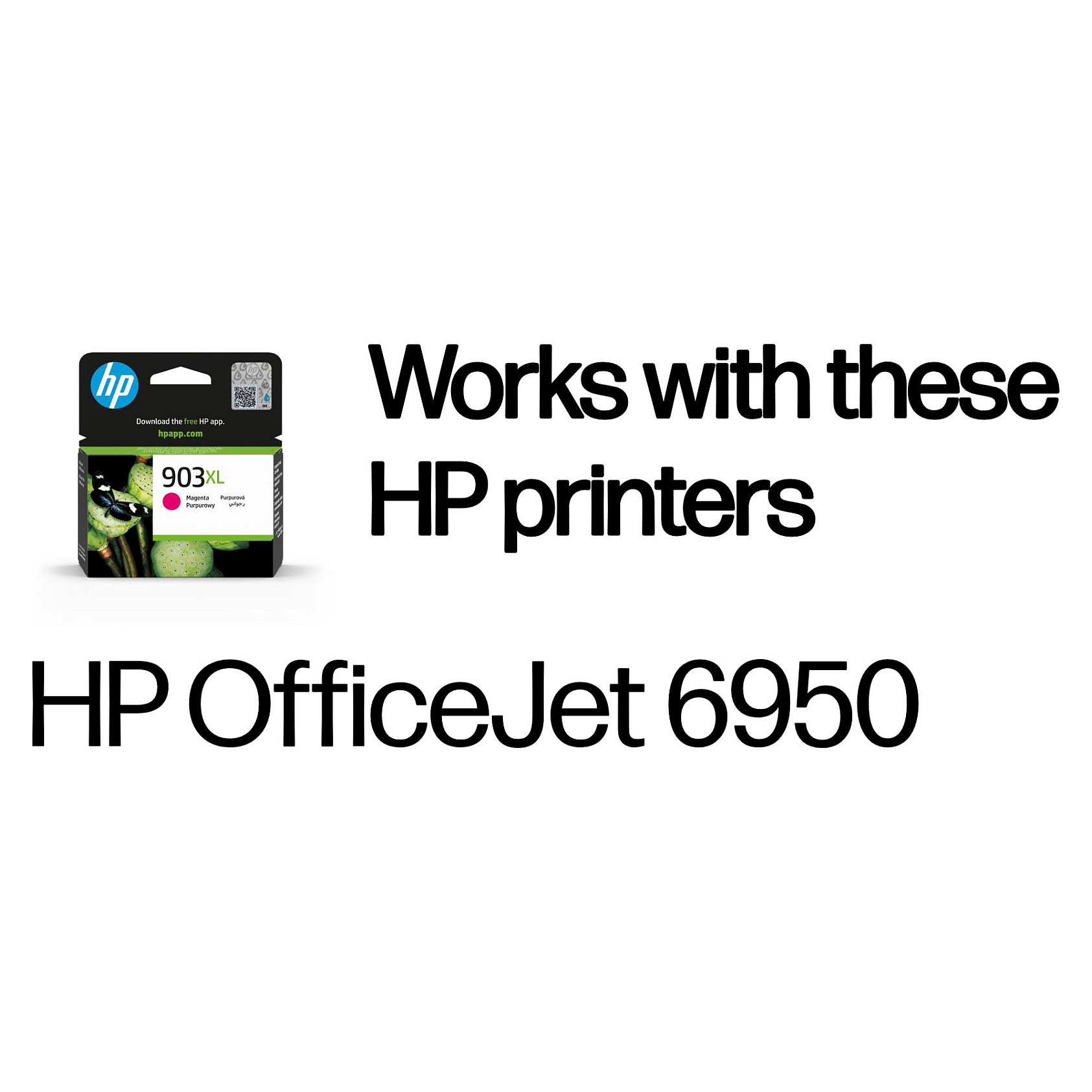 HP 903XL High Yield Magenta Original Ink Cartridge Magenta 8,5ml 750Seiten