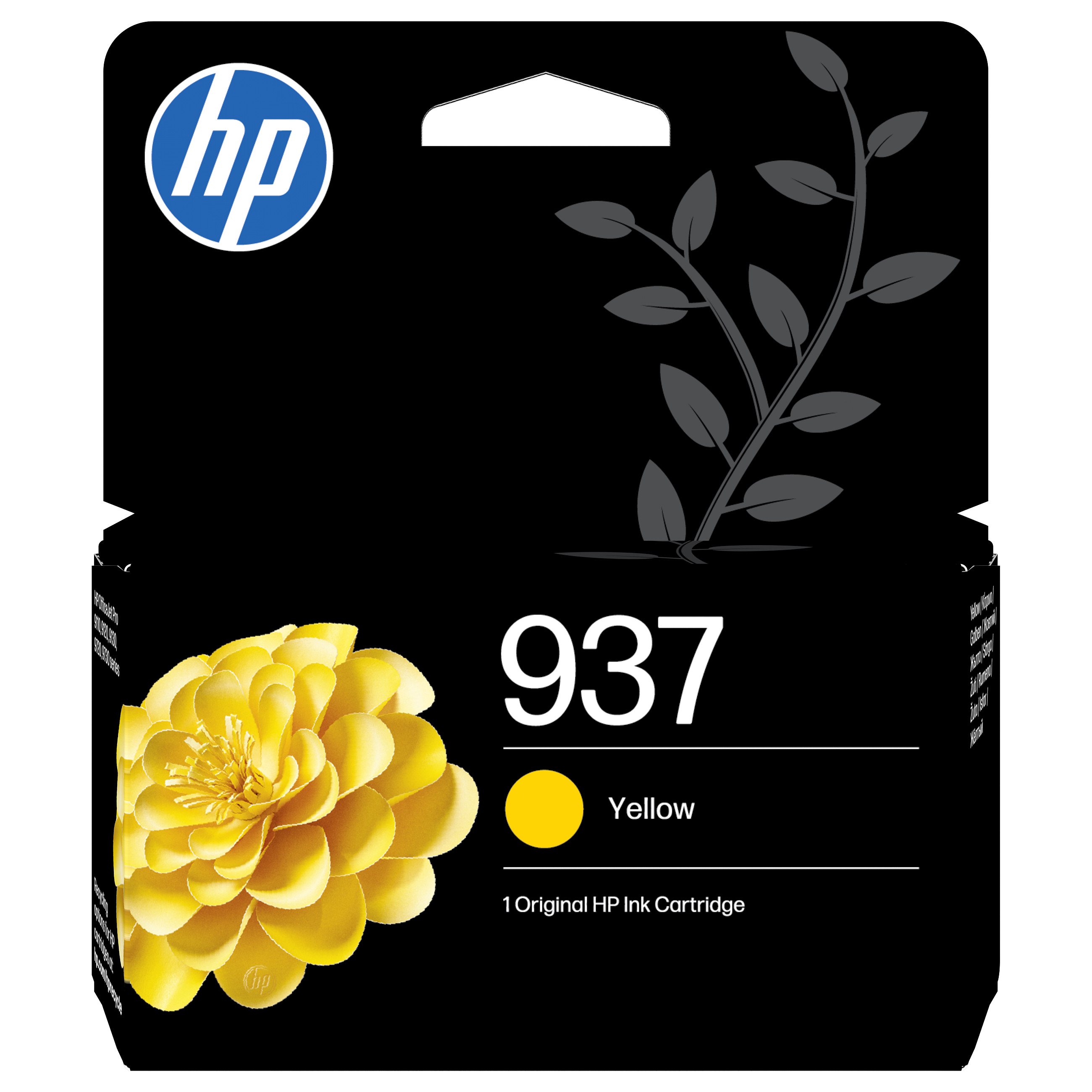 HP 937 Yellow Original Ink Cartridge Gelb 800Seiten Tinte