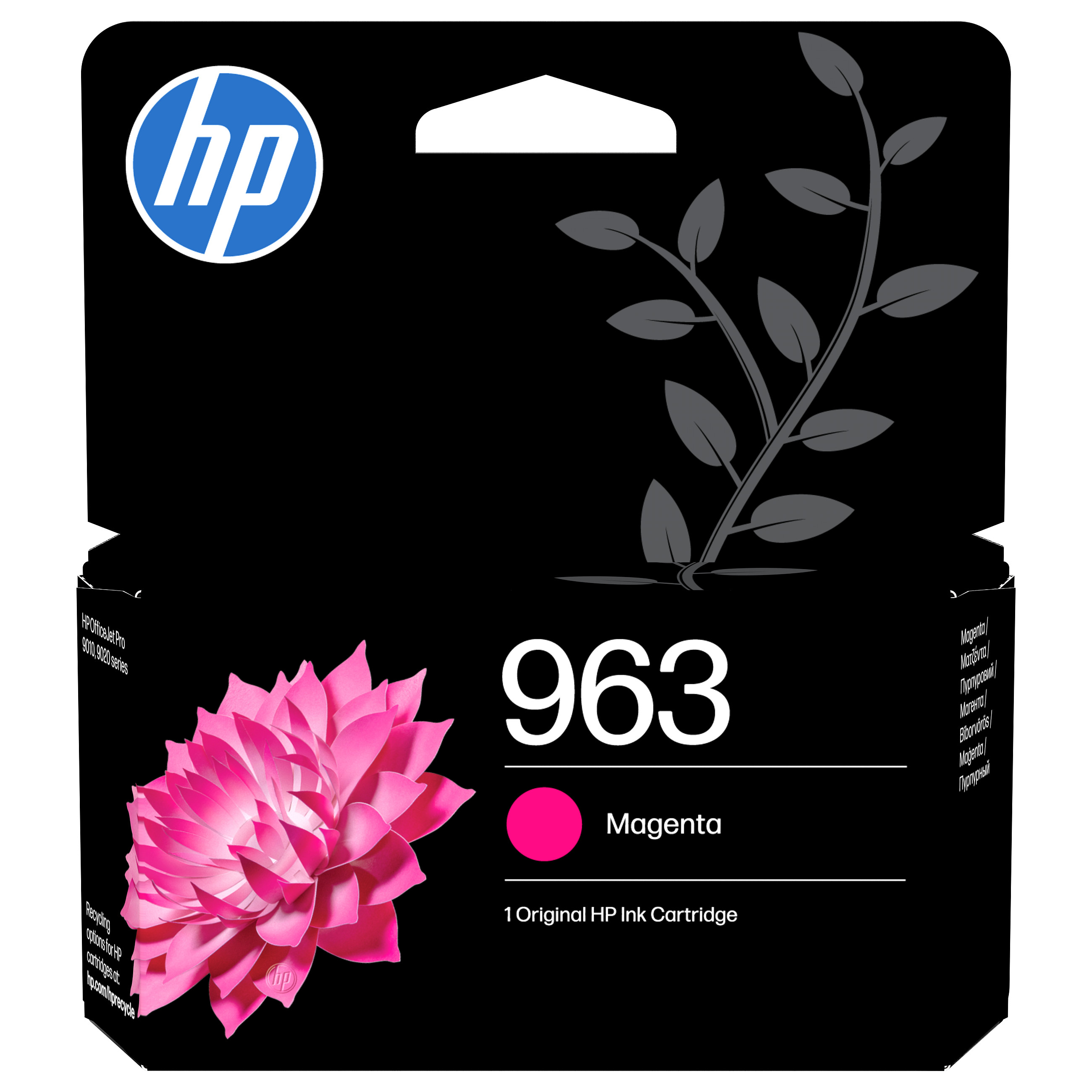HP 963 Magenta Original Ink Cartridge Magenta 10,77ml 700Seiten Tinte
