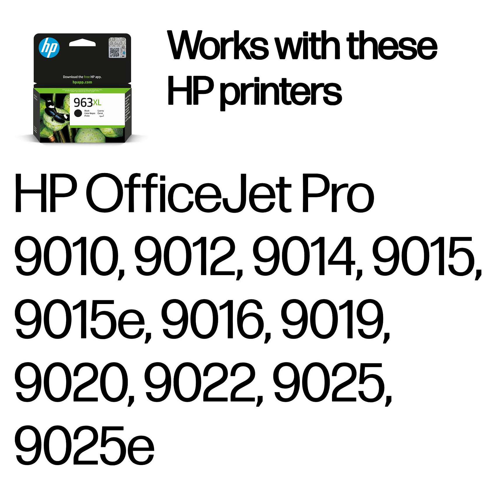 HP 963XL High Yield Black Original Ink Cartridge Schwarz 47,86ml 2000Seiten