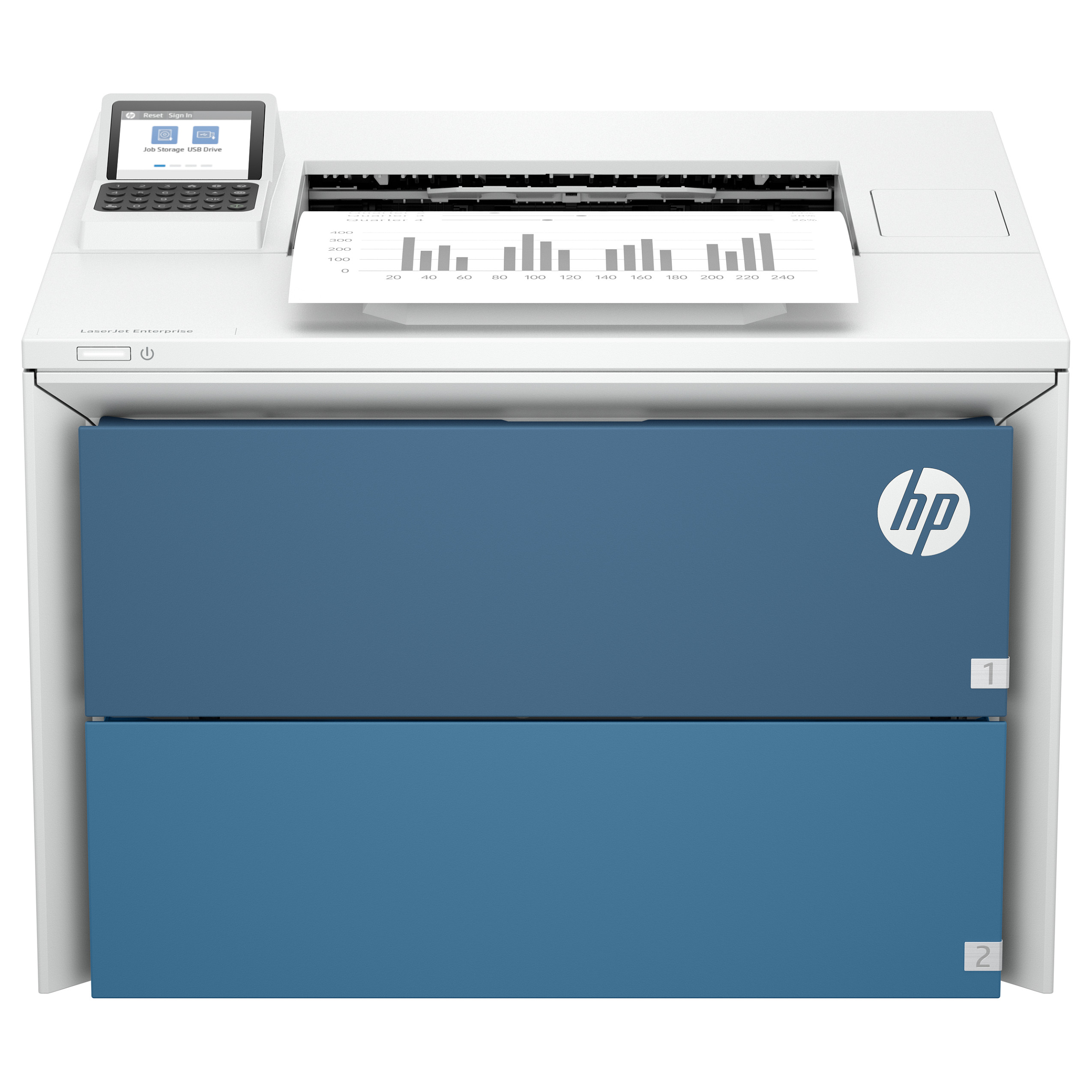 HP LaserJet Enterprise 5501dn Monochrom-Laser A4 50s/m Drucker