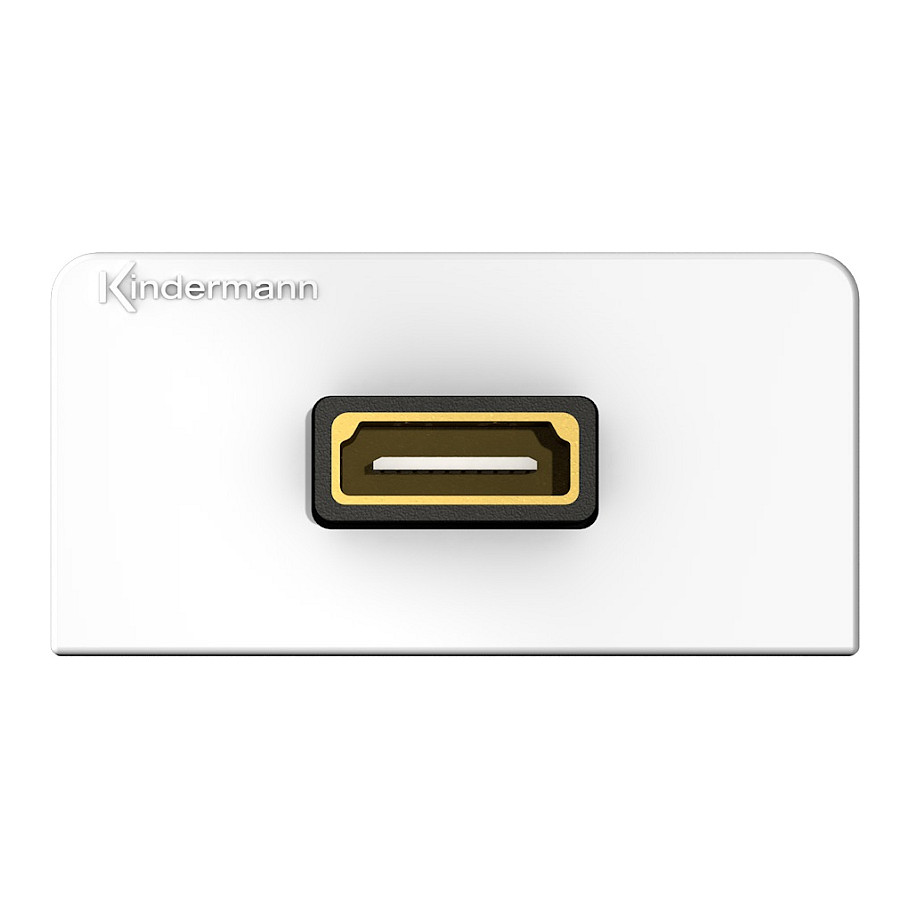 KINDERMANN 7456000542 Konnect design click HDMI Halbbl.Kabelpeitsche
