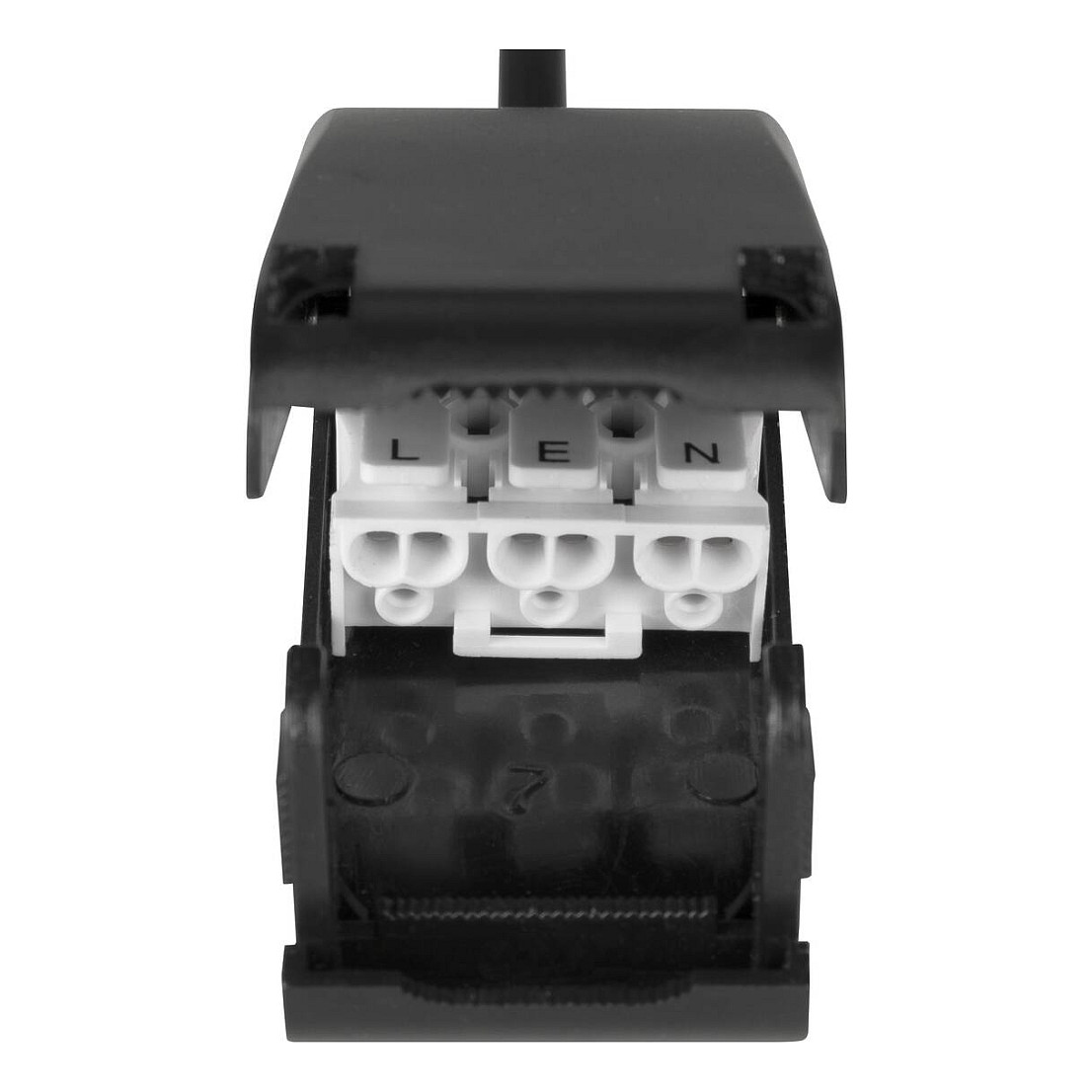 SLV Einbaustrahler NEW TRIA 75 1007374 rund max. 10W GU10 weiss DA75mm