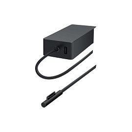 supply - 44 watts - black - commercial - for Surface Laptop, Pro (mid 2017)