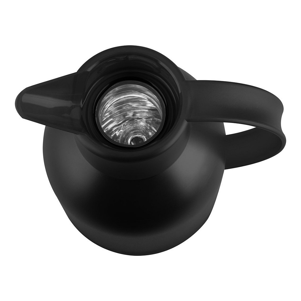 SAMBA Isolierkanne, 1 Liter (schwarz, QUICK PRESS Verschluss)