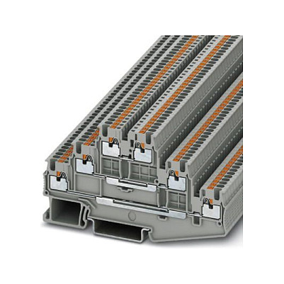 Phoenix Contact PT 1,5/S-3L - Mehrstockklemme PT 1,5/S-3L Grau - 1 Stck (3213713) Elektroinstallation
