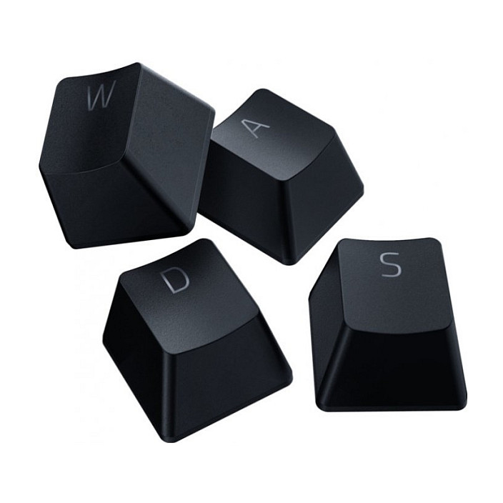 PBT Keycap + Coiled Cable Upgrade Set- Classic Black - US/UK
