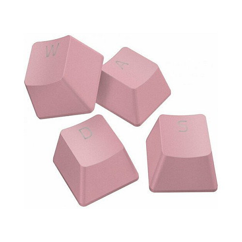 PBT Keycap + Coiled Cable Upgrade Set- Quartz Pink - US/UK