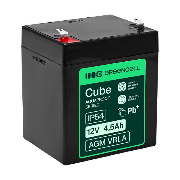 Green Cell AGM12V4-5AH-H UPS battery