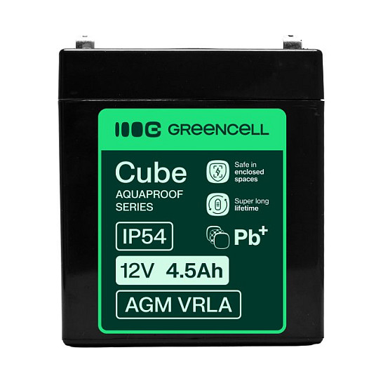 Green Cell AGM12V4-5AH-H UPS battery