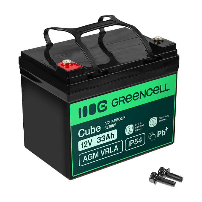 Green Cell AGM12V33AH-J UPS battery Batterien