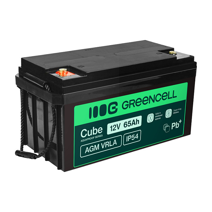 Green Cell AGM12V65AH-J UPS battery