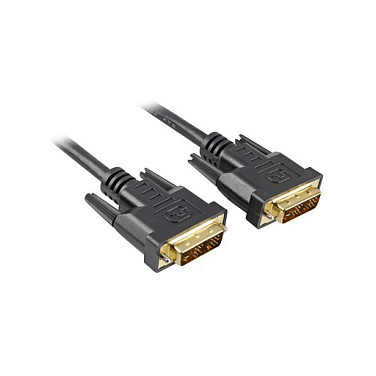 Sharkoon 3m DVI-D to DVI-D (18+1) DVI cable