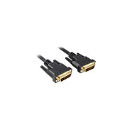 Sharkoon 3m DVI-D to DVI-D (24+1) DVI cable
