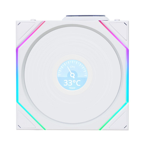 Lian Li Uni Fan TL120 LCD Reverse Blade Wireless Gehäuselüfter