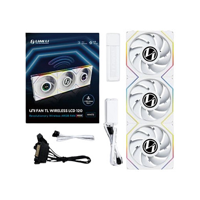 Lian Li 12TLLCD1W3W computer cooling system Gehäuselüfter
