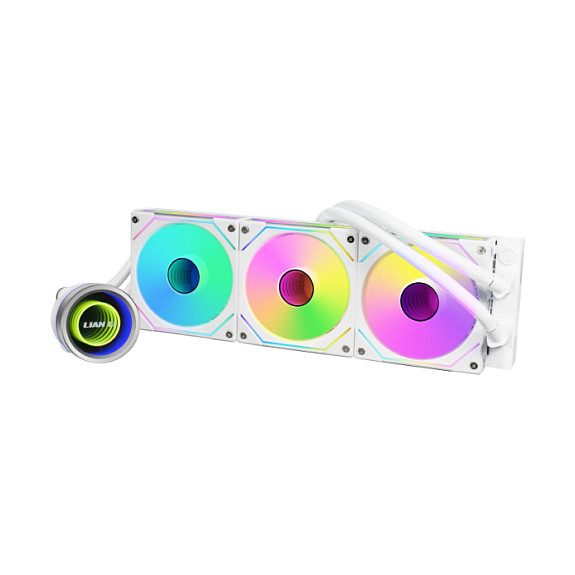 K Lian Li GALAHAD II 360 Trinity SL-INF ARGB weiß | AiO-Wasserkühlung CPU Kühler & Zubehör