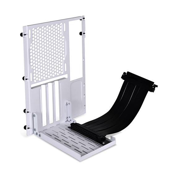 Lian Li PCIe 4.0 16X Riser Kit for O11 Dynamic Mini with vertical bracket and 20cm cable (White) Gehäusezubehör