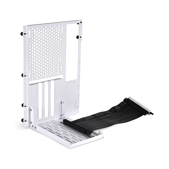 Lian Li PCIe 4.0 16X Riser Kit for O11 Dynamic Mini with vertical bracket and 20cm cable (White)