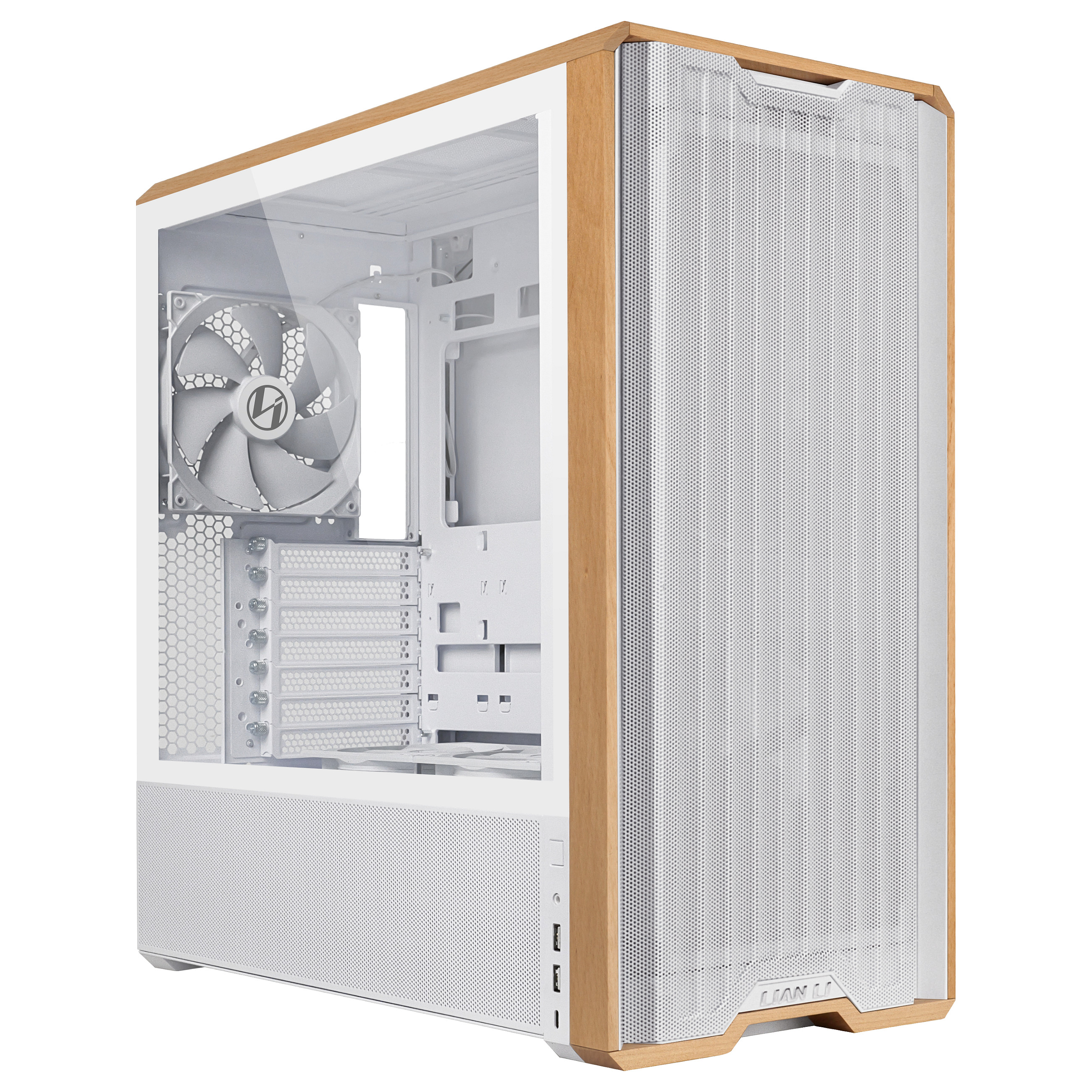 Midi Lian Li Lancool 217 Weiß Midi-/Mini-Tower